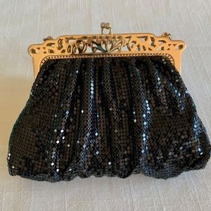 Whiting & Davis vintage evening bag